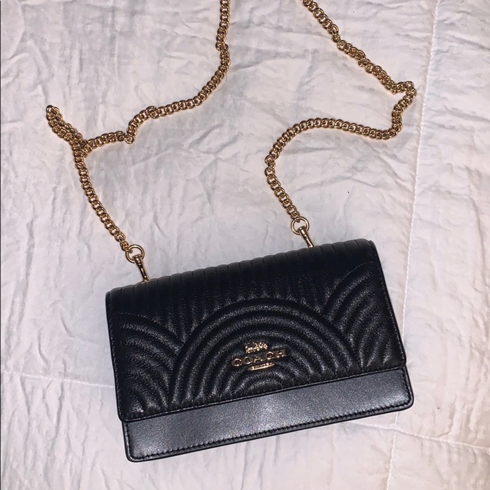Coach quilted crossbody